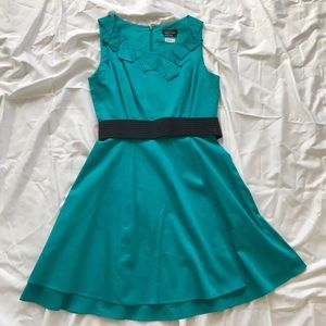 Teal Dress w/Belt